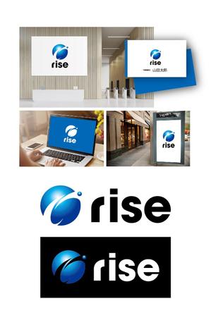 K-J (king_j)さんのかほく市の自動車修理店「rise」のロゴへの提案