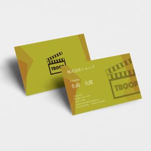 kd-design (daiki00312)さんの株式会社トループの名刺デザインへの提案