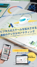 Mochida Naoko＿Design (naonao0509)さんのデジタルマーケティングスクールのWeb広告用のバナー作成への提案