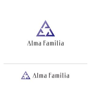 suz_graphic (suz_graphic)さんの不動産会社　「Alma Familia」のロゴへの提案