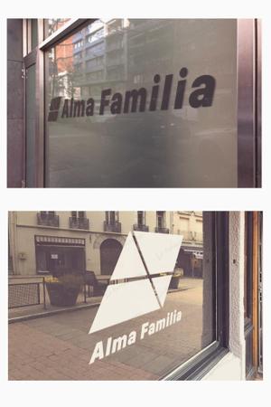 WORDRESSIN' (conando1200)さんの不動産会社　「Alma Familia」のロゴへの提案