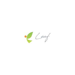 nabe (nabe)さんのアロマヒーリングサロン「Leaf」のロゴへの提案