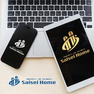 KOZ-DESIGN (saki8)さんの不動産会社「株式会社Saisei Home」のロゴデザインへの提案