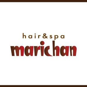 u_yasu (eparuworld)さんの美容室「hair&spa marichan」のロゴへの提案