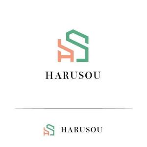 kd-design (daiki00312)さんの建設会社「株式会社ハルソウ」の　ロゴへの提案