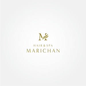 tanaka10 (tanaka10)さんの美容室「hair&spa marichan」のロゴへの提案