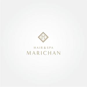 tanaka10 (tanaka10)さんの美容室「hair&spa marichan」のロゴへの提案