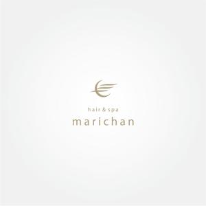 tanaka10 (tanaka10)さんの美容室「hair&spa marichan」のロゴへの提案