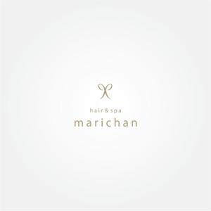 tanaka10 (tanaka10)さんの美容室「hair&spa marichan」のロゴへの提案