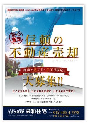 resmさんの不動作産売却物件の募集チラシへの提案