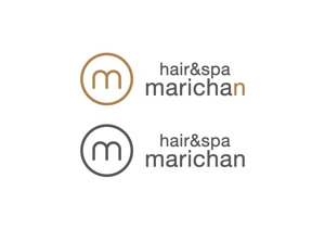 loto (loto)さんの美容室「hair&spa marichan」のロゴへの提案