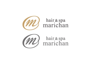 loto (loto)さんの美容室「hair&spa marichan」のロゴへの提案