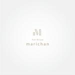 tanaka10 (tanaka10)さんの美容室「hair&spa marichan」のロゴへの提案