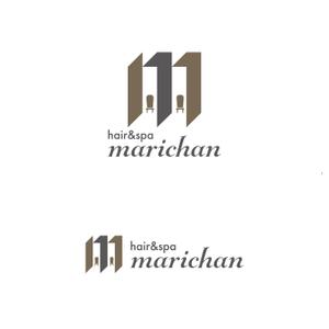 chianjyu (chianjyu)さんの美容室「hair&spa marichan」のロゴへの提案