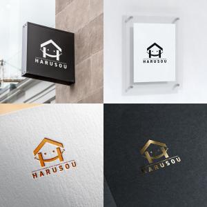 HACHIWARE (HACHIWARE)さんの建設会社「株式会社ハルソウ」の　ロゴへの提案