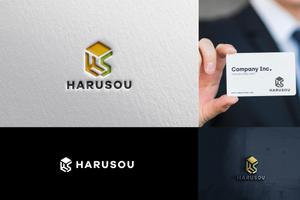 kosk_Design (cc110)さんの建設会社「株式会社ハルソウ」の　ロゴへの提案
