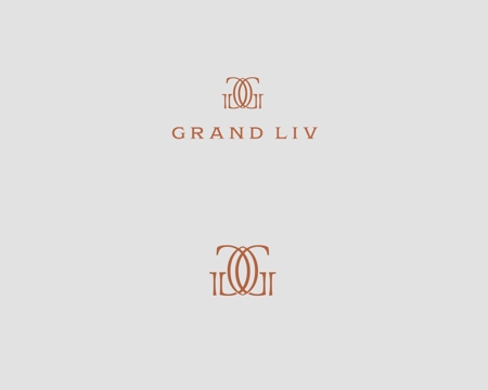 YUumin (YUumin)さんの戸建て建築会社の新ブランド「GRAND LIV」のロゴ（マークのみ）への提案