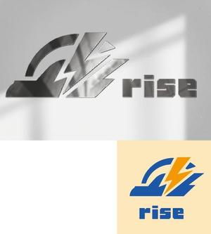 arc design (kanmai)さんのかほく市の自動車修理店「rise」のロゴへの提案