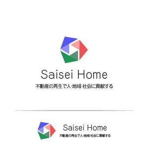 kd-design (daiki00312)さんの不動産会社「株式会社Saisei Home」のロゴデザインへの提案