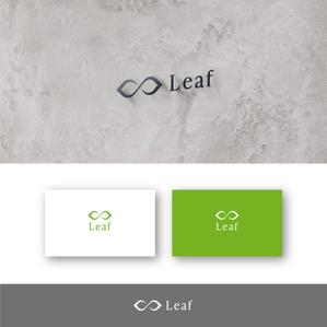 SSH Design (s-s-h)さんのアロマヒーリングサロン「Leaf」のロゴへの提案