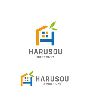 horieyutaka1 (horieyutaka1)さんの建設会社「株式会社ハルソウ」の　ロゴへの提案