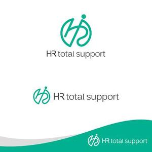 DeiReiデザイン (DeiRei)さんの社会保険労務事務所「ＨRトータルサポート社労士事務所」のロゴへの提案