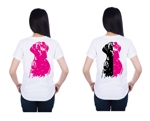 arc design (kanmai)さんのTシャツのイラスト（ラブラドール）への提案