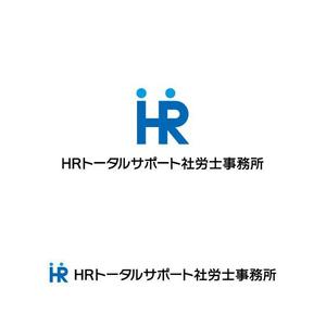 Thunder Gate design (kinryuzan)さんの社会保険労務事務所「ＨRトータルサポート社労士事務所」のロゴへの提案