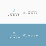 D . l a b o (becky_)さんのリラクゼーションサロン  ｢JUGEM｣ の ロゴへの提案