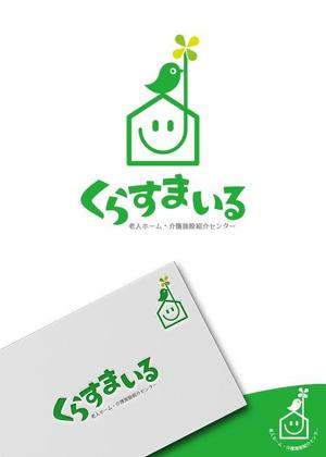 dwork (dwork)さんの老人ホーム紹介業「くらすまいる」のロゴ作成への提案