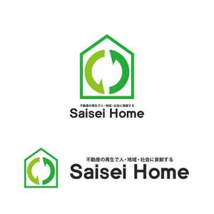 perles de verre (perles_de_verre)さんの不動産会社「株式会社Saisei Home」のロゴデザインへの提案