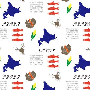 iwai_atelier (iwai_atelier)さんの北海道のこだわりハムブランド商品の新パッケージに使うリピートデザイン急募！への提案