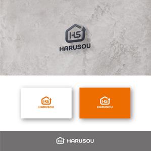 SSH Design (s-s-h)さんの建設会社「株式会社ハルソウ」の　ロゴへの提案