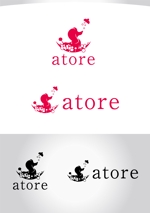M STYLE planning (mstyle-plan)さんのドッグトリミングサロン『atore』のロゴデザインへの提案