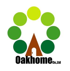 和宇慶文夫 (katu3455)さんの「Oakhome Co.,Ltd」のロゴ作成への提案