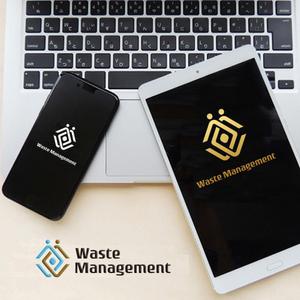 KOZ-DESIGN (saki8)さんの廃棄物管理業者「Waste Management(㈱)」のロゴへの提案