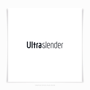 PLUS COLOR (plus_color)さんのエステ痩身機器の「Ultraslender」「ULTRA SLENDER」のロゴへの提案
