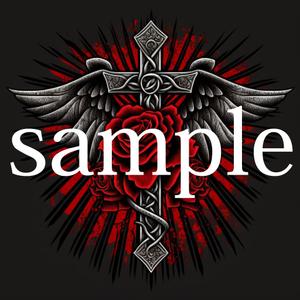 イラスト、ロゴ、アイコン (Saku11)さんの十字架（ロザリオ）のデザイン依頼への提案