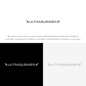 KT (KANJI01)さんのエステ痩身機器の「Ultraslender」「ULTRA SLENDER」のロゴへの提案