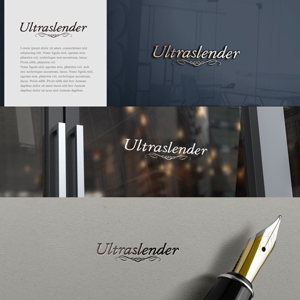 drkigawa (drkigawa)さんのエステ痩身機器の「Ultraslender」「ULTRA SLENDER」のロゴへの提案