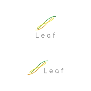 t.kwsk (tkwsk)さんのアロマヒーリングサロン「Leaf」のロゴへの提案