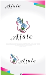 Q-Design (cats-eye)さんの結婚式専門！看護師付き添いサービス『Aisle』(アイル）のロゴへの提案