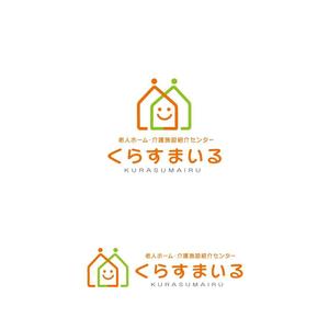 atomgra (atomgra)さんの老人ホーム紹介業「くらすまいる」のロゴ作成への提案