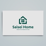 haru_Design (haru_Design)さんの不動産会社「株式会社Saisei Home」のロゴデザインへの提案