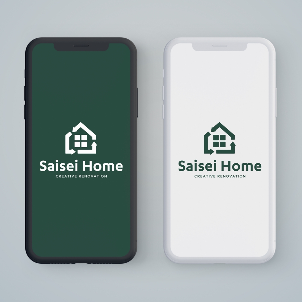 不動産会社「株式会社Saisei Home」のロゴデザイン
