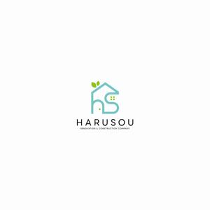 HELLO (tokyodesign)さんの建設会社「株式会社ハルソウ」の　ロゴへの提案