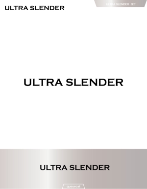queuecat (queuecat)さんのエステ痩身機器の「Ultraslender」「ULTRA SLENDER」のロゴへの提案