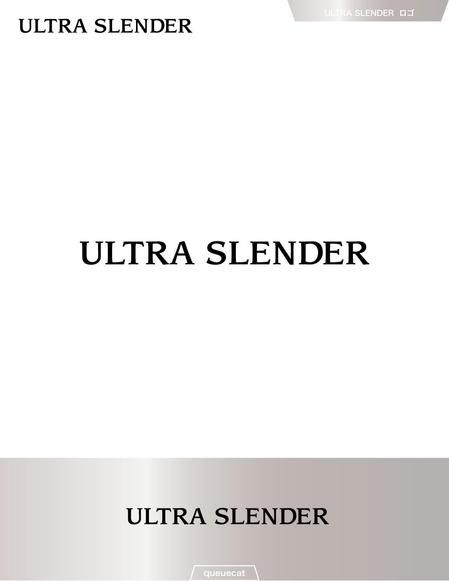 queuecat (queuecat)さんのエステ痩身機器の「Ultraslender」「ULTRA SLENDER」のロゴへの提案