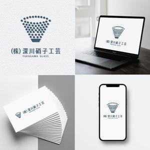 m_flag (matsuyama_hata)さんのガラス器製造会社のロゴへの提案