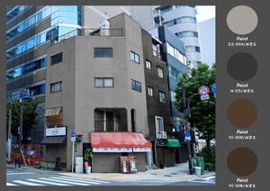 カワムラキカク (kawamurakikaku)さんのビルの外壁デザインへの提案